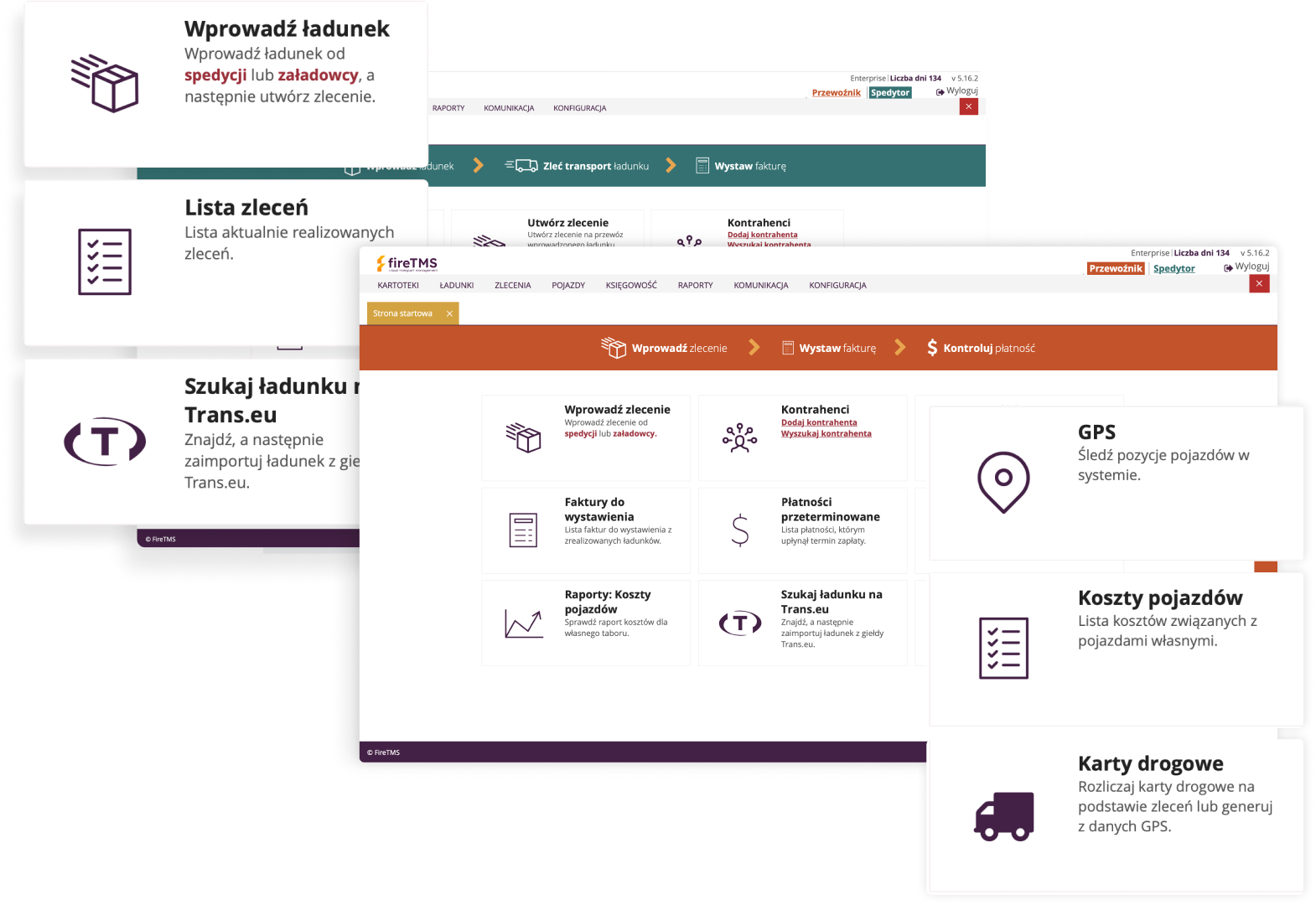 program do zarządzania transportem